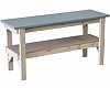 Work bench 1800 x 600 with steel laminated bench top